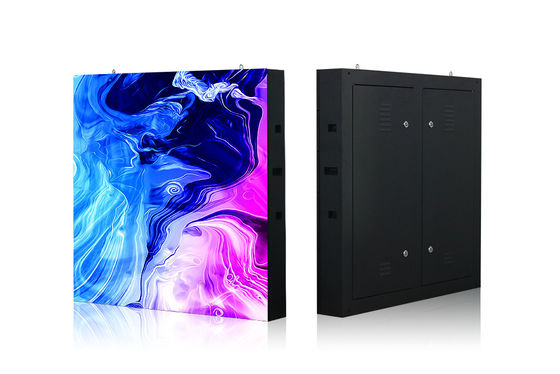 Exibição LED de publicidade comercial fixa à prova d'água externa P4 P5 P6,6 P8 P10