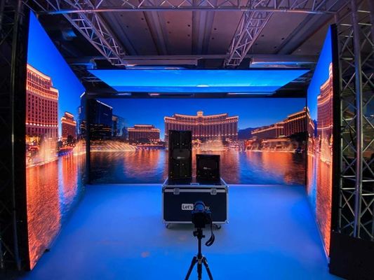 P1.95 P2.5 P2.6 Produção virtual Tela de LED Xr 7680hz Film Studios 3d imersiva