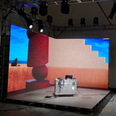 P1.57 P1.87 P2.5 Display LED imersivo de baixo brilho e alta tecnologia de cinza