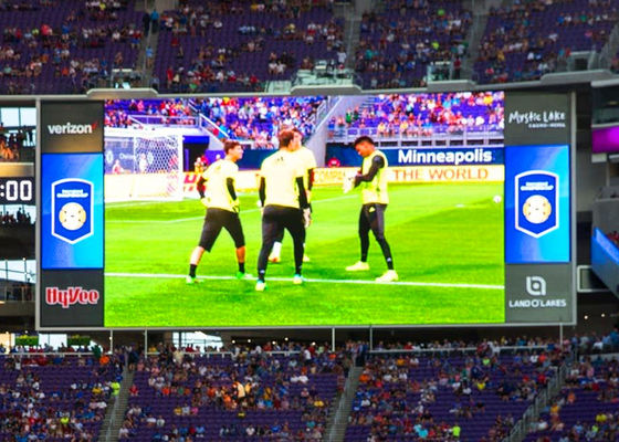 P4 exterior impermeável completo P5 P6 P8 P10 grande tela de exposição conduzida exterior com o armário de alumínio de fundição