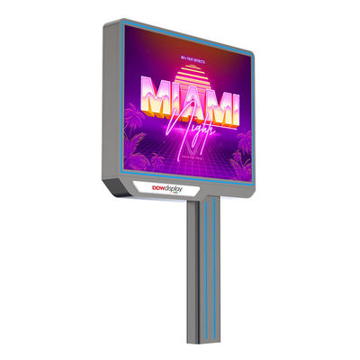 IP65 impermeável personalizado p6 8000nits publicidade exibição de outdoor led outdoor sistema de outdoor led sistema 4G com HDMI