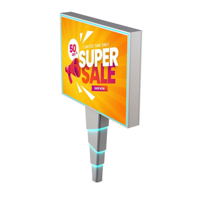 Instalação fácil 8000nits IP65 p6 aço LED outdoor digital outdoor outdoor outdoor billboard publicidade