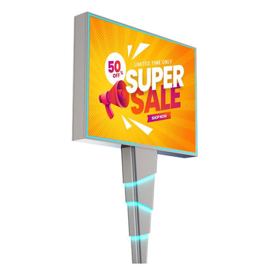 Instalação fácil 8000nits IP65 p6 aço LED outdoor digital outdoor outdoor outdoor billboard publicidade