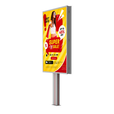 Design personalizado de alta qualidade p6 8000nits aço IP65 digital à prova d'água outdoor led outdoor para publicidade