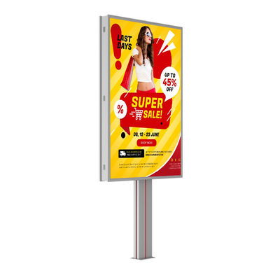 Design personalizado de alta qualidade p6 8000nits aço IP65 digital à prova d'água outdoor led outdoor para publicidade