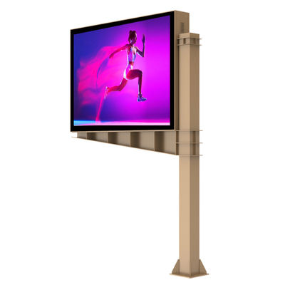 Alto brilho 8000nits IP65 p6 LED digital tela de visualização de dois lados outdoor publicidade