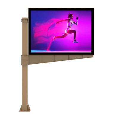 Alto brilho 8000nits IP65 p6 LED digital tela de visualização de dois lados outdoor publicidade