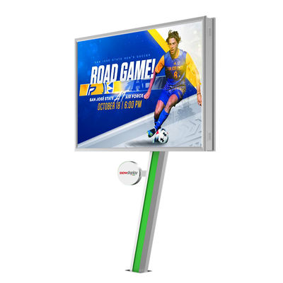 Instalação fácil 8000nits IP65 P6 aço led outdoor