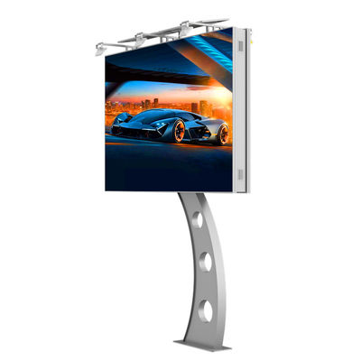 IP65 resistente à água p6 8000nits de aço publicitário ecrã digital outdoor led outdoor led billboard