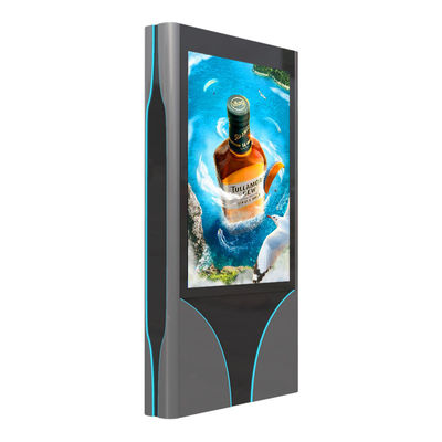 Desenho personalizado de ponta P4 P5 P6 P8 P10 10000nits 3840hz mupi display exterior led digital signage