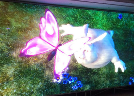 Exibição de vídeo flexível de pouco peso IP65 do diodo emissor de luz da parede video do diodo emissor de luz da cor completa P10 HD