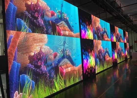 Brilho ajustável do arrendamento video interno da parede do diodo emissor de luz P5 para eventos/fase do teatro