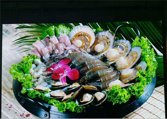 A exposição de diodo emissor de luz pequena do passo do pixel P1.923 fácil instala para a propaganda da exposição