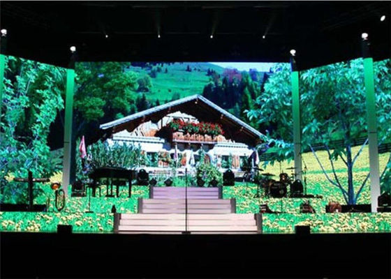 Placas de propaganda conduzidas internas da tela do diodo emissor de luz da fase de SMD2121 P3.91 de poupança de energia