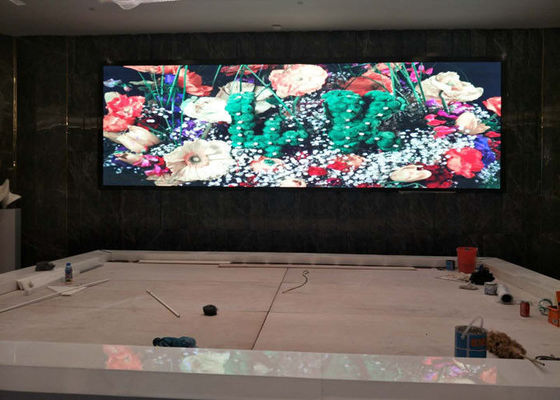 Exposição orientado para o serviço dianteira fixada na parede passo IP65 SMD 3528 do pixel de 10 milímetros