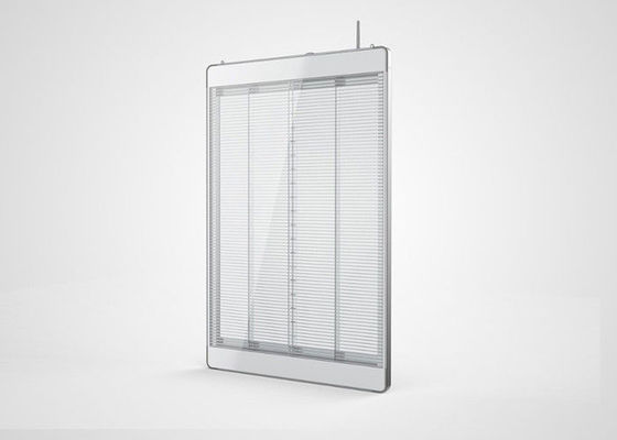 A instalação de suspensão fácil da parede video transparente high-density do diodo emissor de luz da exposição de diodo emissor de luz