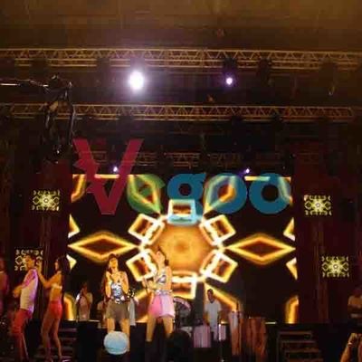 Exposição de diodo emissor de luz interna 2000nits da cor completa de P4 IP31 400w