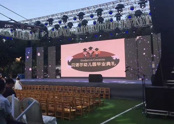 Módulo conduzido exterior do pixel da cor completa 6000nits SMD2121 6mm