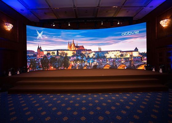 Exposição de diodo emissor de luz alugado da fase de 1R1G1B P6 45W 1500cd/M2