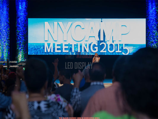 Exposição de diodo emissor de luz alugado interna pública P3.91 do evento SMD2020 840nits