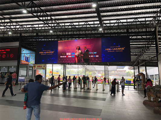 Painel video alugado de alumínio SMD2020 do diodo emissor de luz de 1200nits P2.9