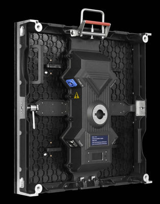 armário de alumínio alugado da exposição de diodo emissor de luz 500X500mm do passo 5000nits de 6.25mm
