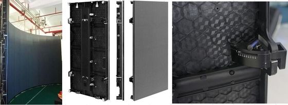 Exposição de diodo emissor de luz alugado 500*1000mm de 280W/M2 P3.91 1200nits