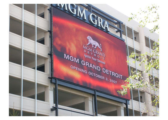 7500nits fixou o diodo emissor de luz exterior indica a tela do diodo emissor de luz do estádio do pixel de 16mm