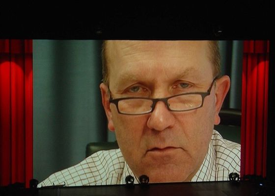 Propaganda criativa portátil P2.5 da exposição de diodo emissor de luz de SMD2020 900nits