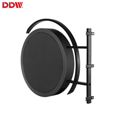 Sinal de LED redondo P4.68 externo, exibição de logotipo de LED circular