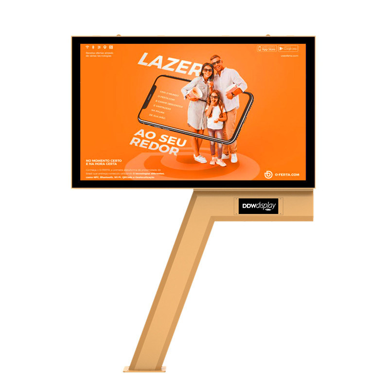 Display digital de instalação fácil 8000nits IP65 P6 6mm pixel pitch tela LED de aço outdoor publicidade